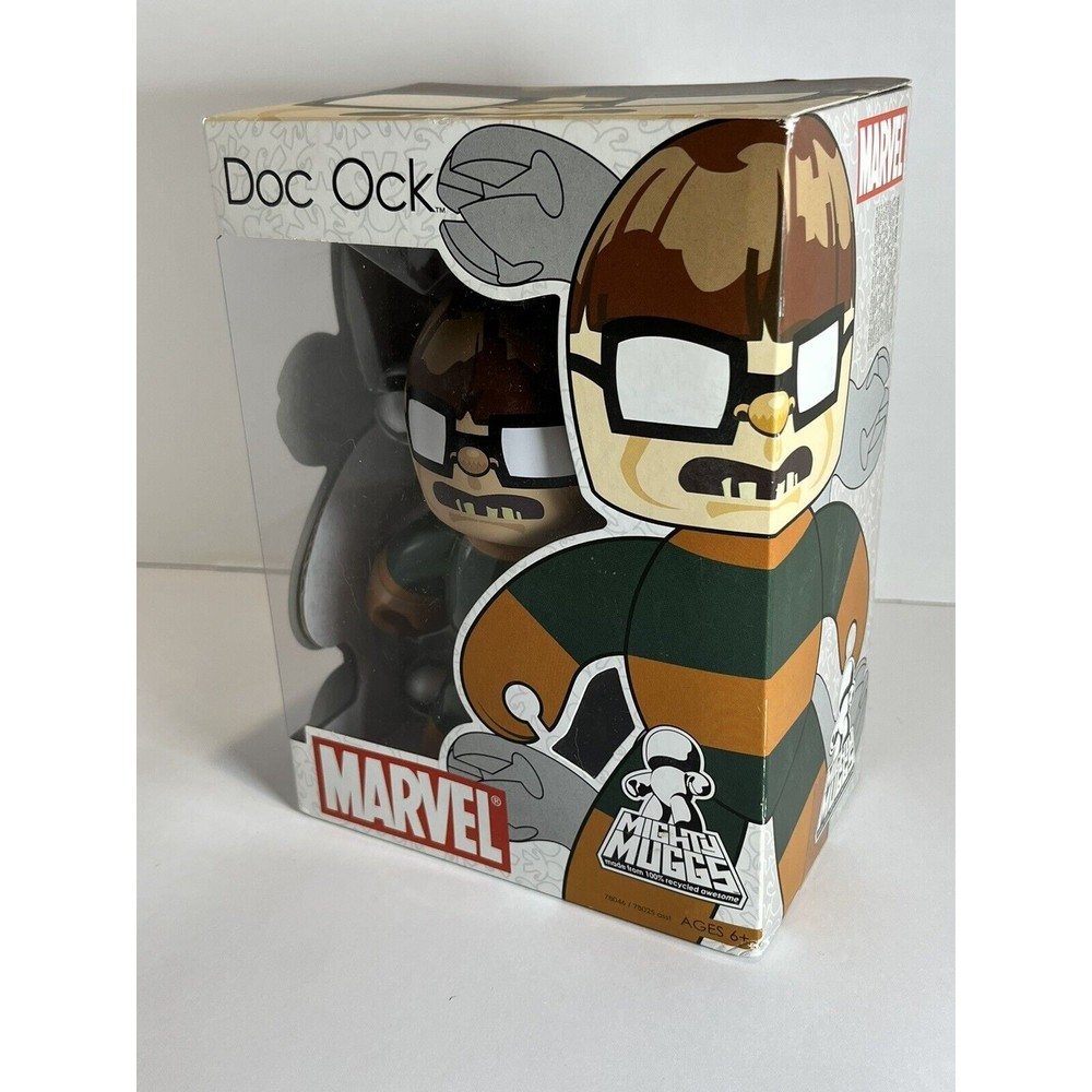 Marvel Doc Ock Mighty Muggs 6” Vinyl Figure Superhero Comics 2007 Doctor Octopus
